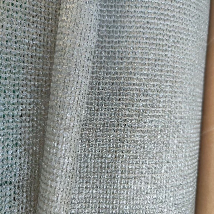 outdoor shade screen fabric– grey shade net, available in flat or round yarn style, customizable according to requirements
